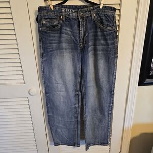 Relaxed Fit Denim Jeans for Men